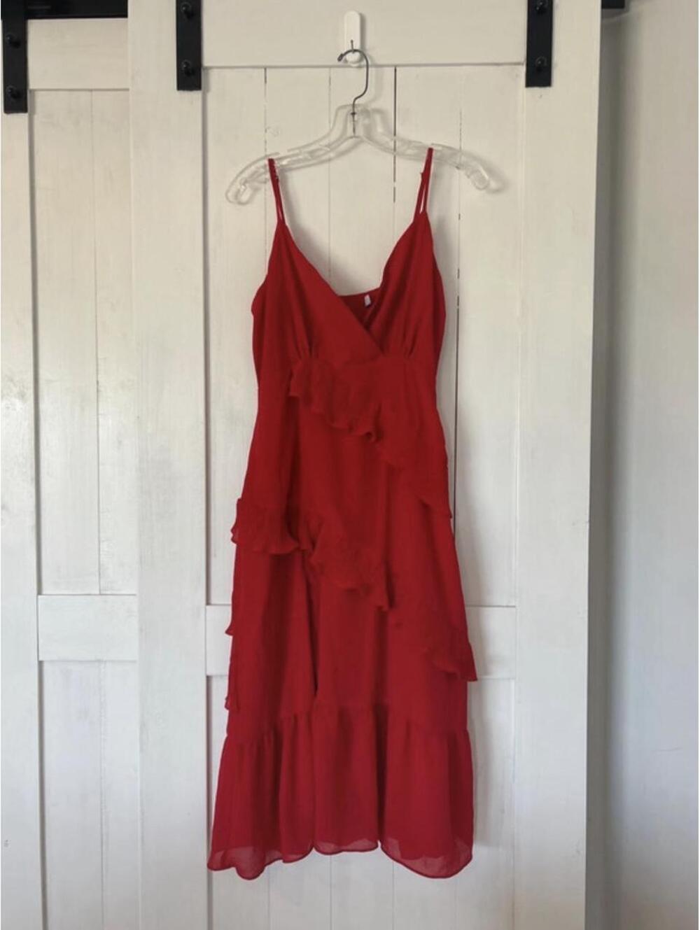 Lulus Women's Red Dress